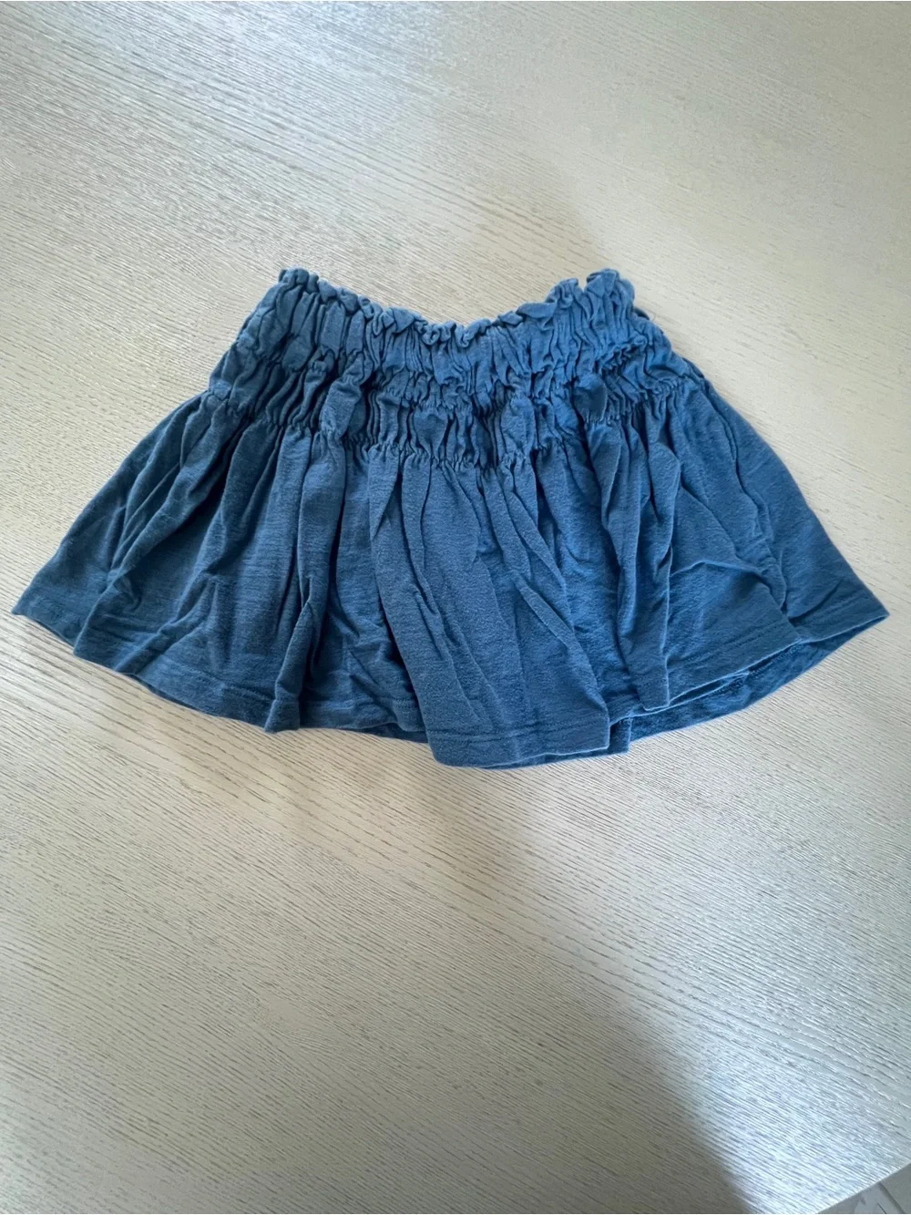 MAISON ME‎ Girls Smocked Waist Mini Skirt 100% cotton 5Y